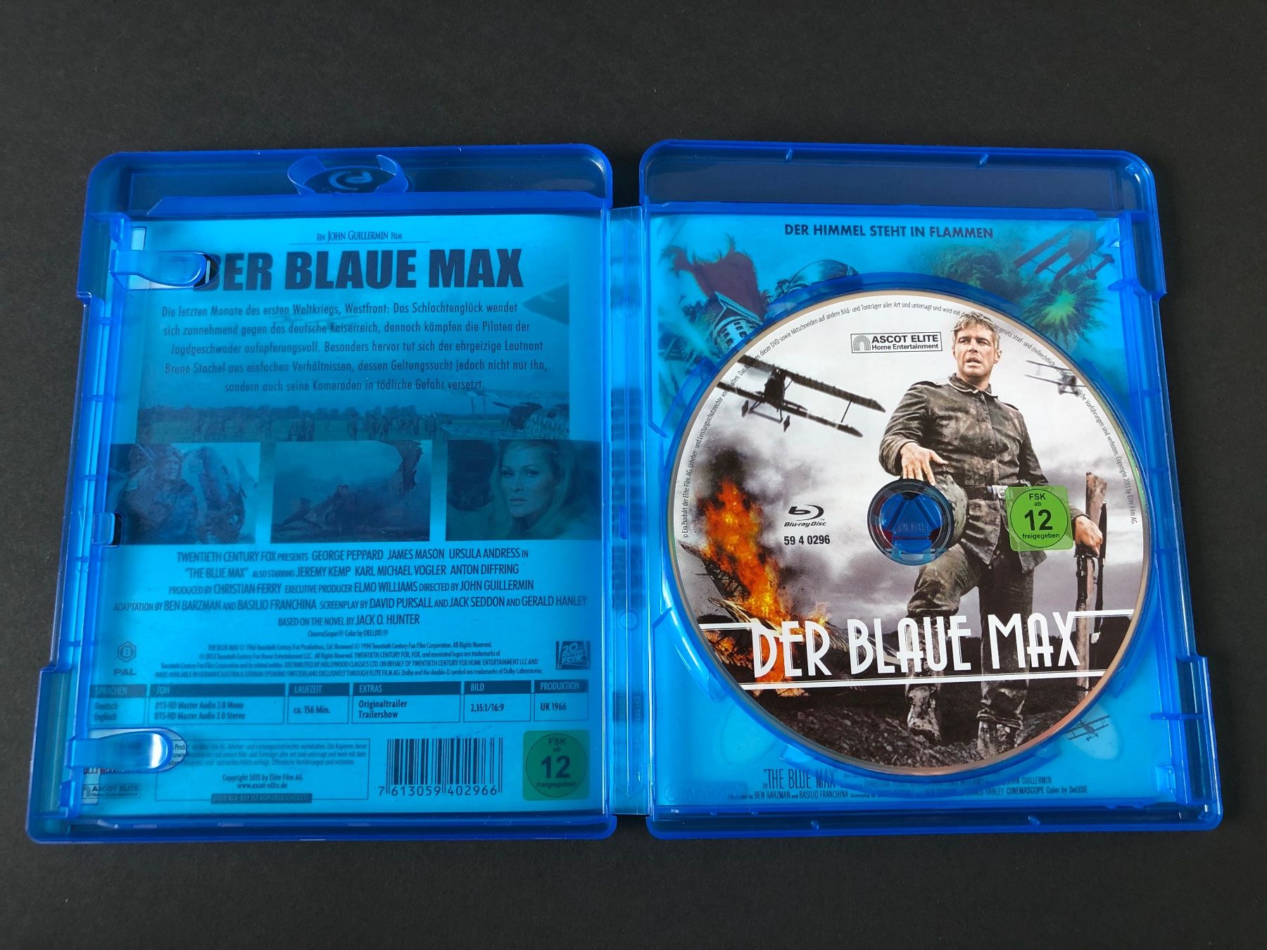 Tutti i DVDs: Der blaue Max (1966) - Bluray – Usato da Bern venduto da McFlurry_08 3