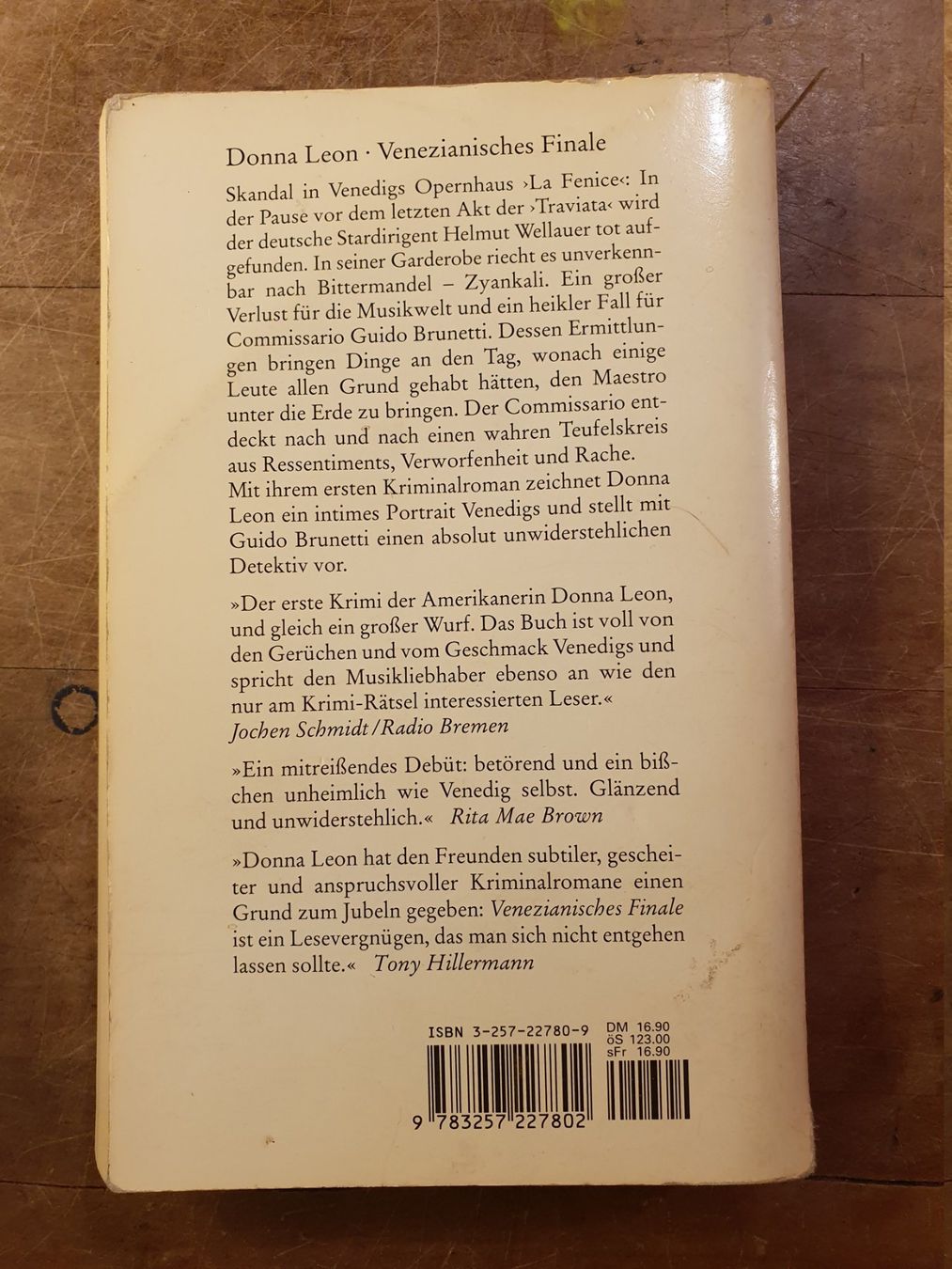 Libri: Venezianisches Finale - Donna Leon – Usato da Zürich venduto da loosebone 5