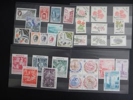Monaco Lot mit ** Werten 17 Steckkarten VIII