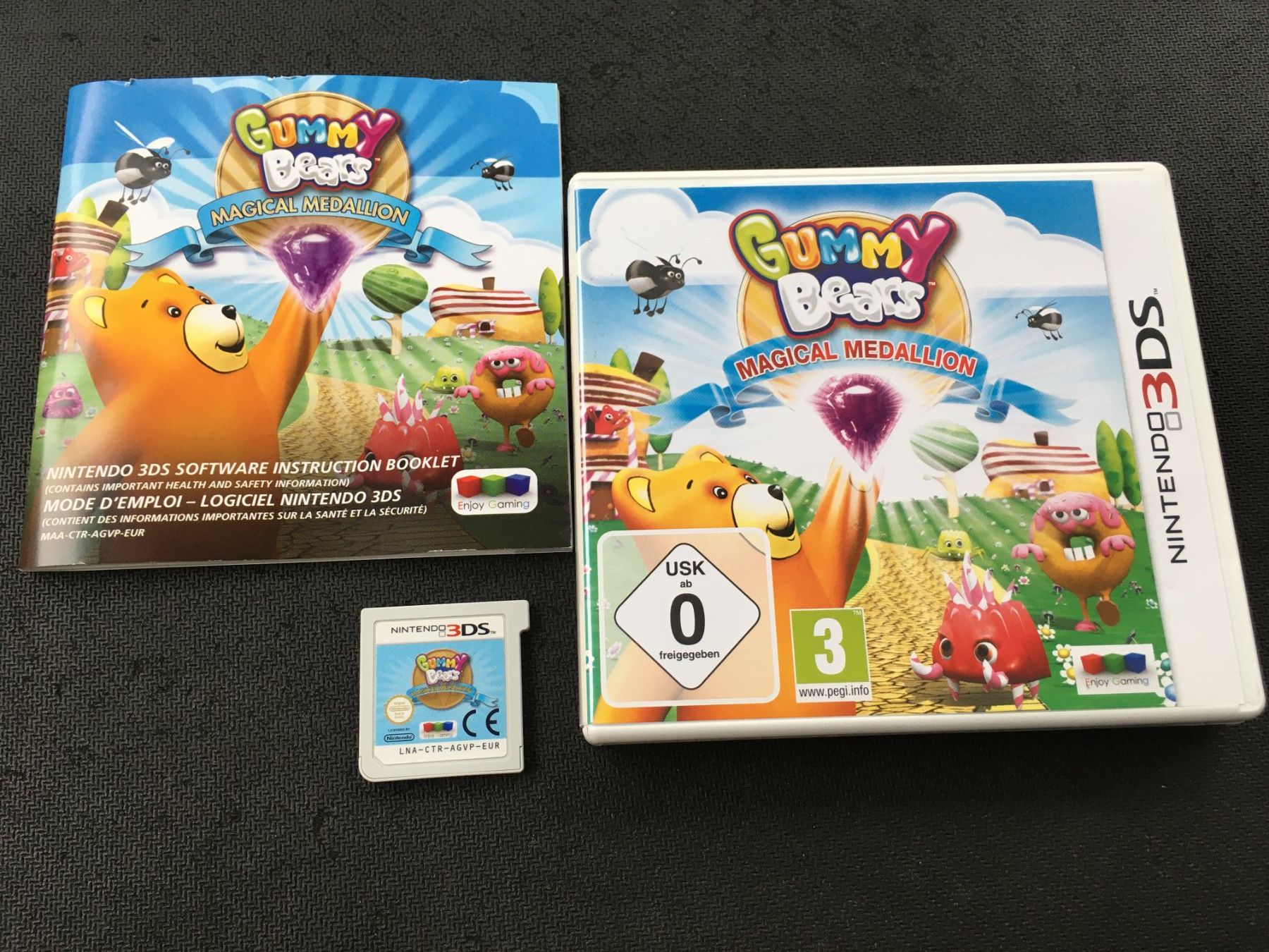 Nintendo Giochi: Gummy Bears - Nintendo 3ds – Usato da St.Gallen venduto da sjosjo