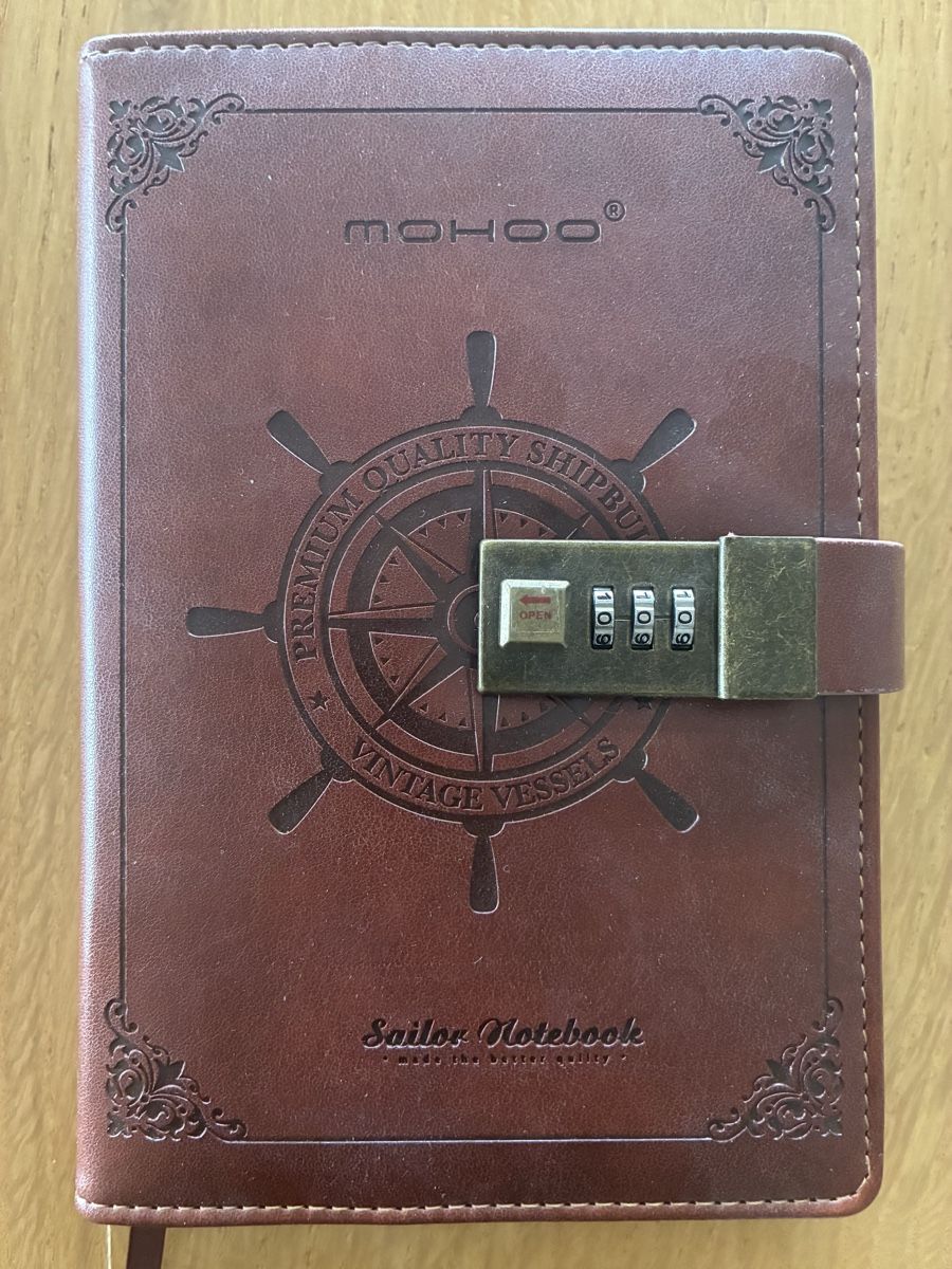 Schreibblöcke: Carnet de notes/Journal intime avec code  – Neu (gemäss Beschreibung) aus Neyruz FR von Shcc17
