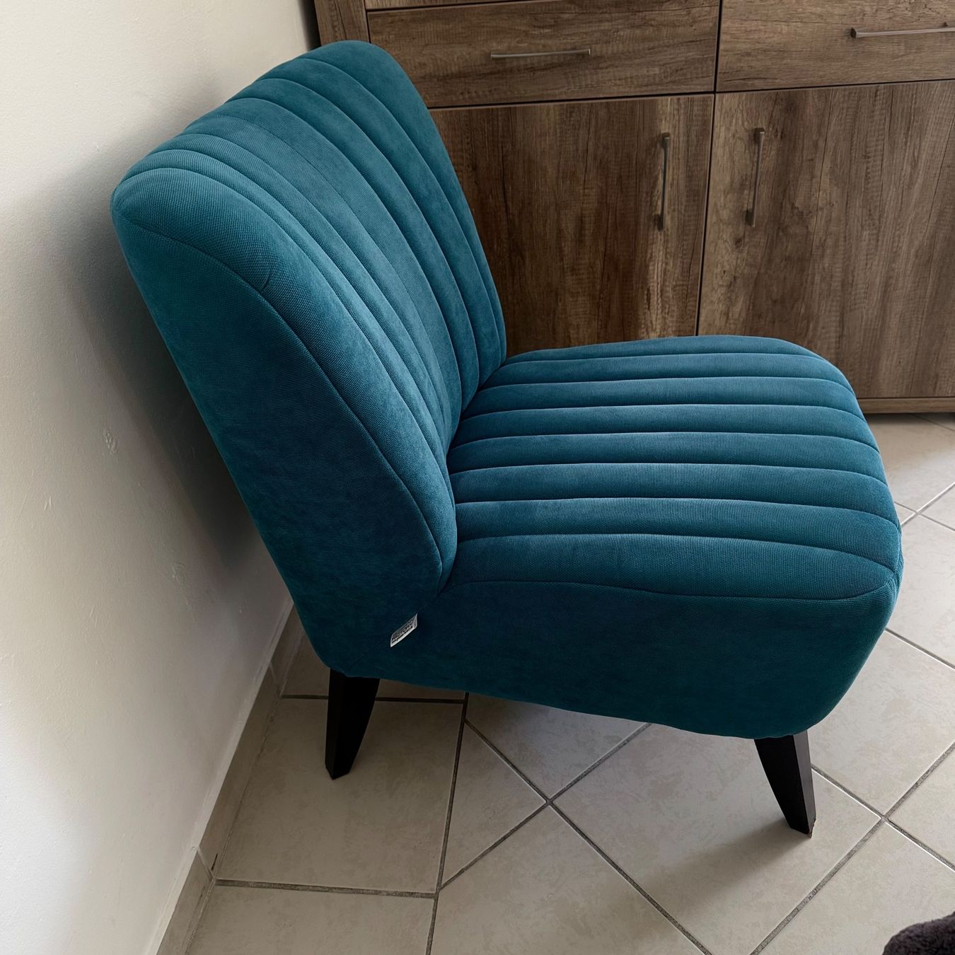Poltrone: Gutmann Sessel Teal | Gesteppt – Usato da Dällikon venduto da SimaCH