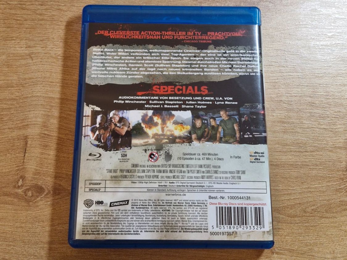 Tutti i DVDs: Strike Back - Staffel 2 RAR Bluray – Usato da Pfungen venduto da Whitie 1