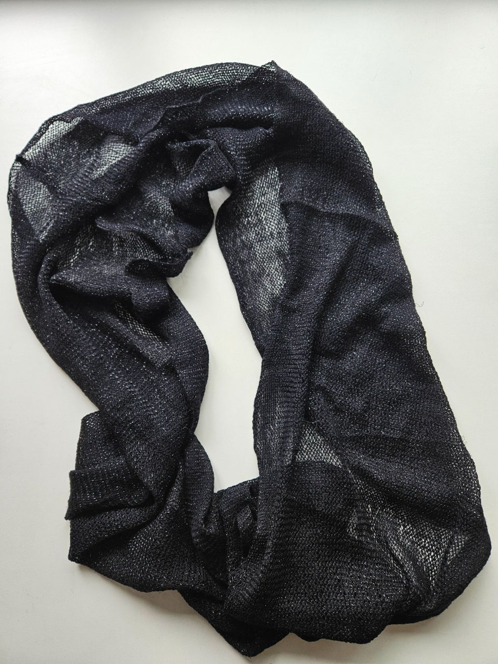 Foulard & Sciarpe: Rund-Schal schwarz – Usato da Schaffhausen venduto da sabrina915 2