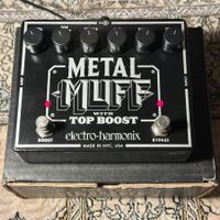 Pédale Electro-Harmonix Metal Muff avec boîte état bon