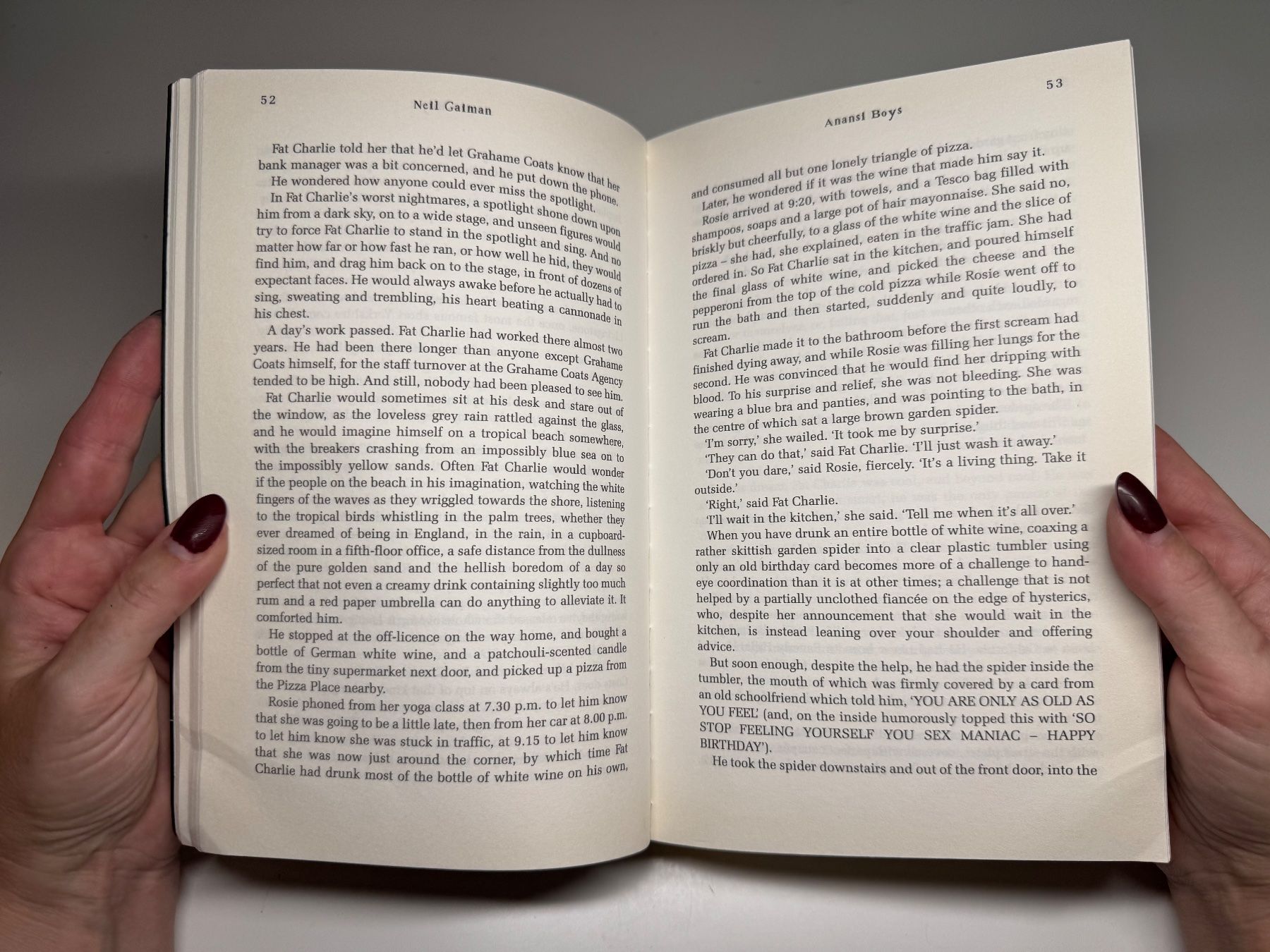 Bücher: NOVEL: Neil Galman, Anansi Boys – Gebraucht aus Grosswangen von English_books 4