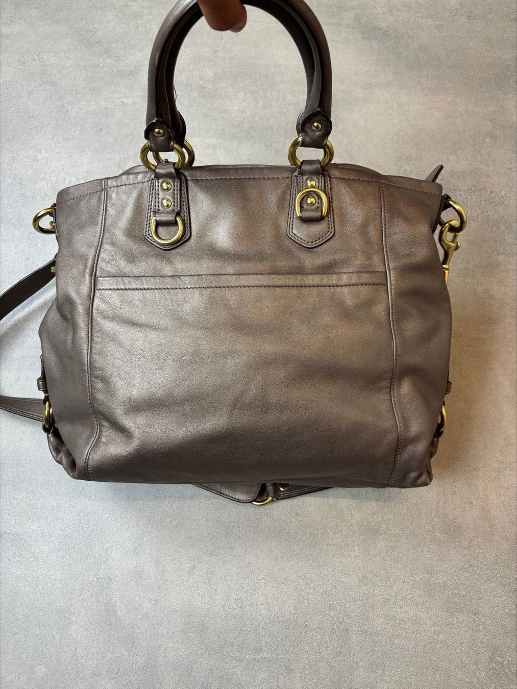 Coach Borse da donna: Coach Leather 2-Way Bag – Usato da Tägerwilen venduto da Akh.Boutique 4