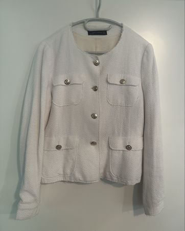 Blazer Zara Woman, offwhite, Grösse L