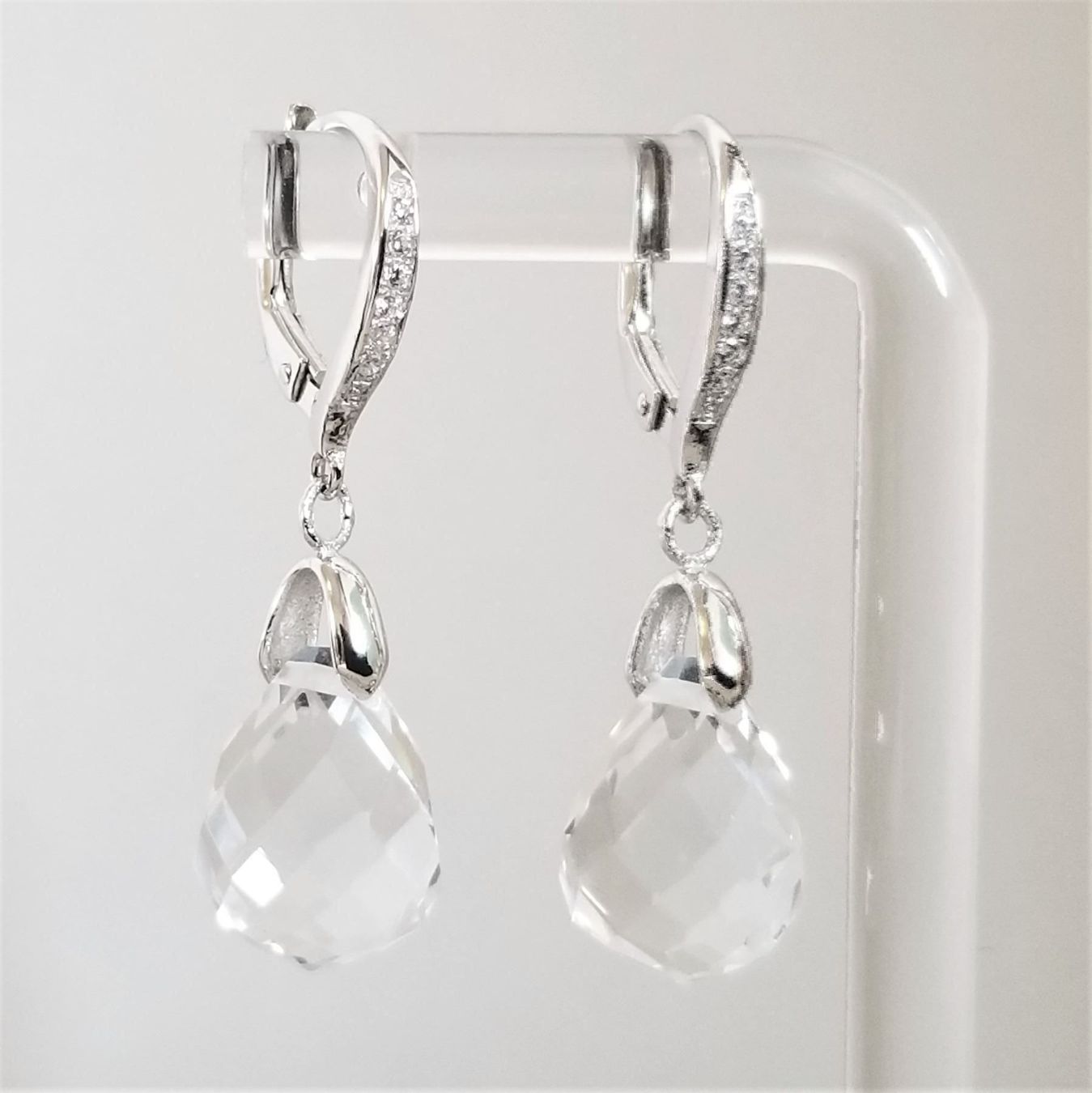 Orecchini pendenti & Orecchini a lobo: Montalin 925 Silber Ohrringe Briolettes – Nuovo e nell'imballaggio originale da Zürich venduto da Montalin2 4