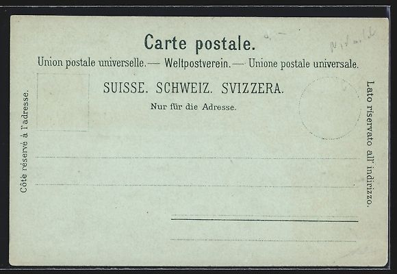 Cartes postales: Mondschein-Lithographie Bürgenstock, Ho – D'occasion à Berlin par bartko-reher 1