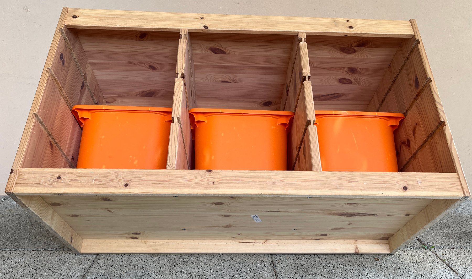 Ikea Scaffali: TROFAST Storage combination with 6 boxes stained pine – Usato da Le Noirmont venduto da bouboun21 2