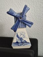 Vintage Delfter Blau Windmühle – Keramik Figur