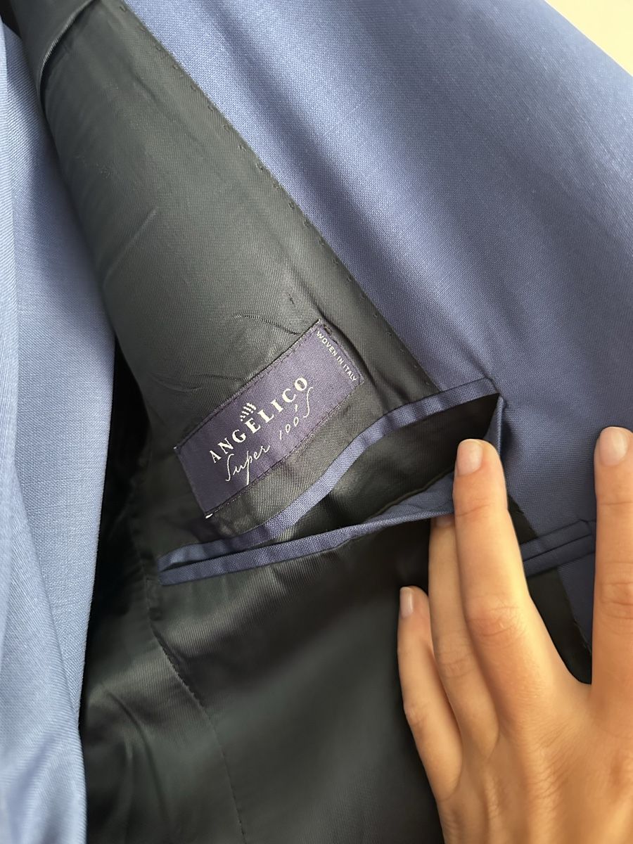 Anzüge: Angelico wool suit blue color – Gebraucht aus Luins von vvs_7kqr 1