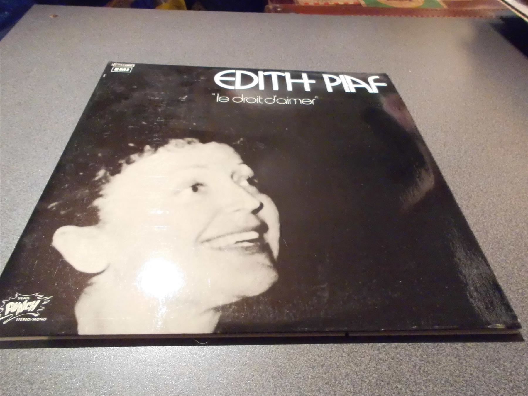 Dischi in vinile: Schallplatte Edith Piaf, "Le droit d'aim – Usato da Zürich venduto da abraxas1291