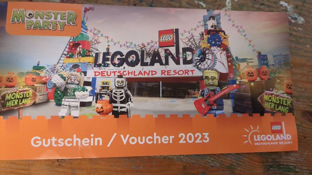 Legoland Deutschland 2023 Gutschein 1 freien Kindereintritt Kaufen auf Ricardo