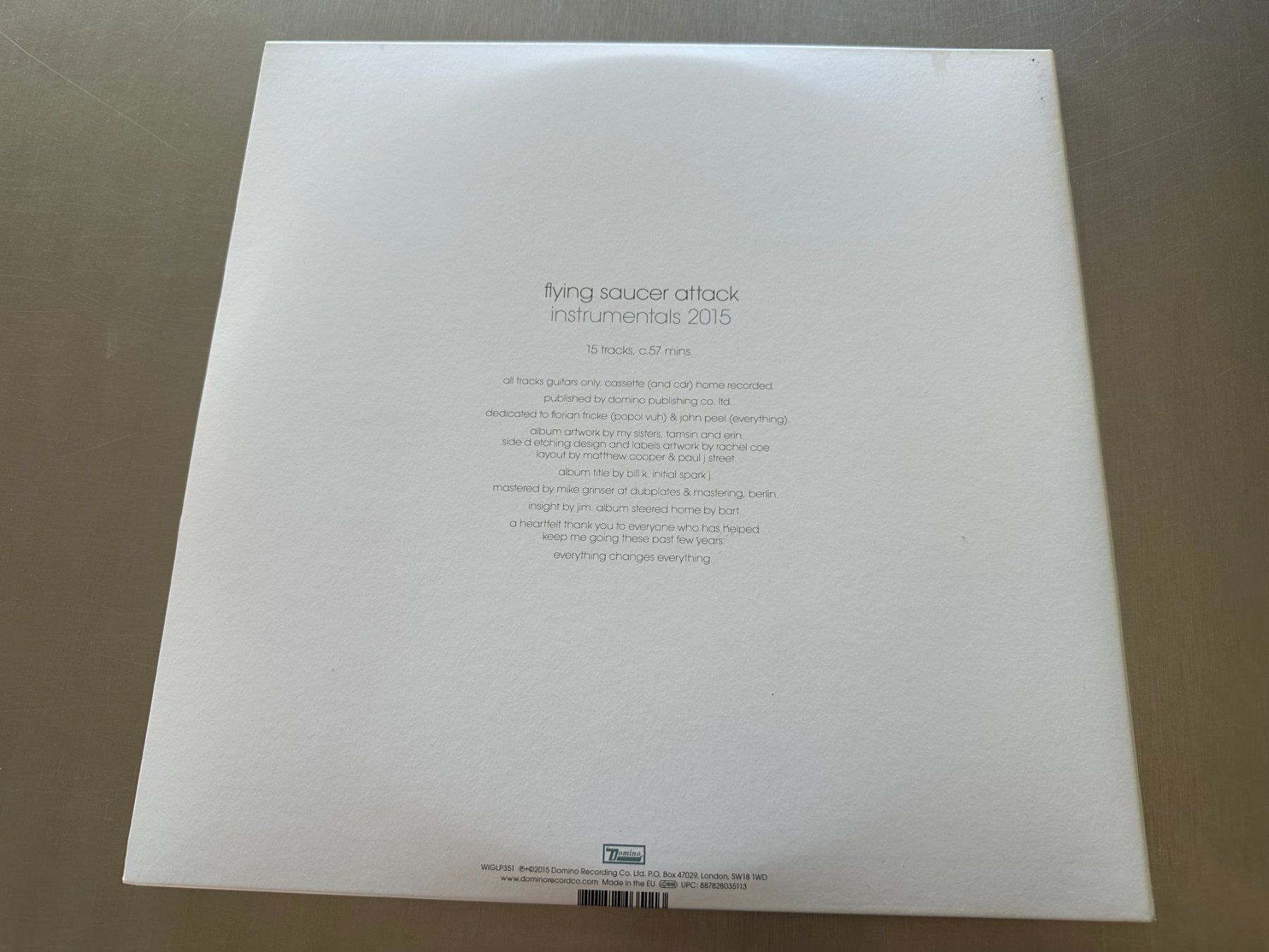 Dischi in vinile: FLYING SAUCER ATTACK 2LPS INSTRUMENTALS 2015 - POST ROCK – Nuovo (secondo la descrizione) da Sion venduto da jaipur1401 1