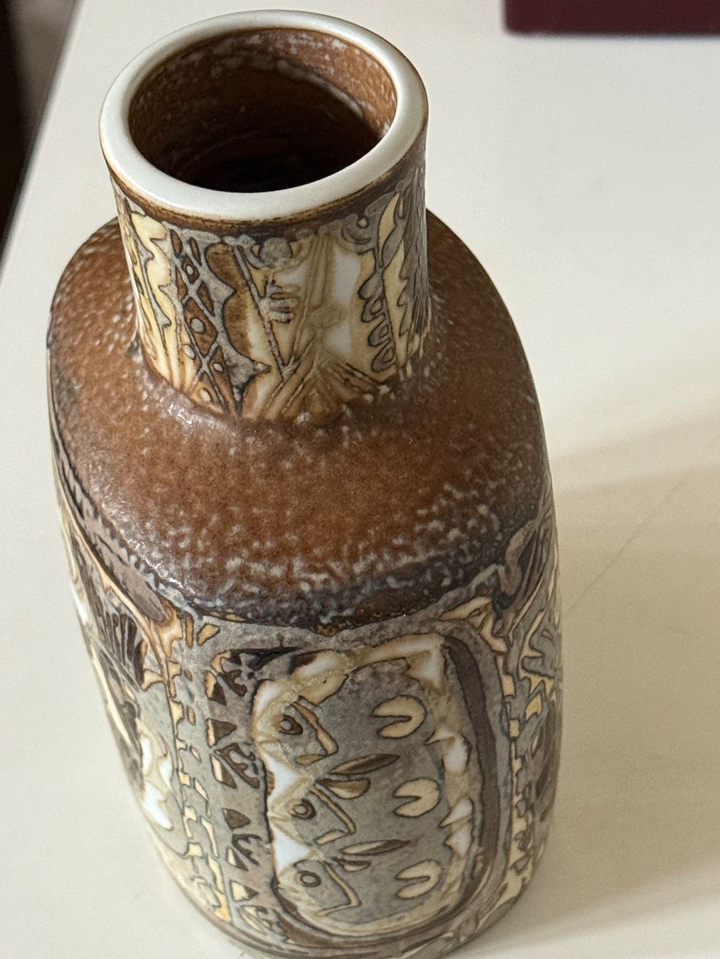 Royal Copenhagen Vasi & Recipienti: Royal Copenhagen Faience Vase Nils Thorsson Baca – Usato da Bern venduto da Jwpm66 1