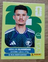 Alhamdan KSA 20 Panini FIFA World Cup 2026  ⚽🏆