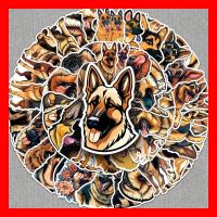 deutscher Schäferhund Haustier Polizeihund 50 tlg Stickerset