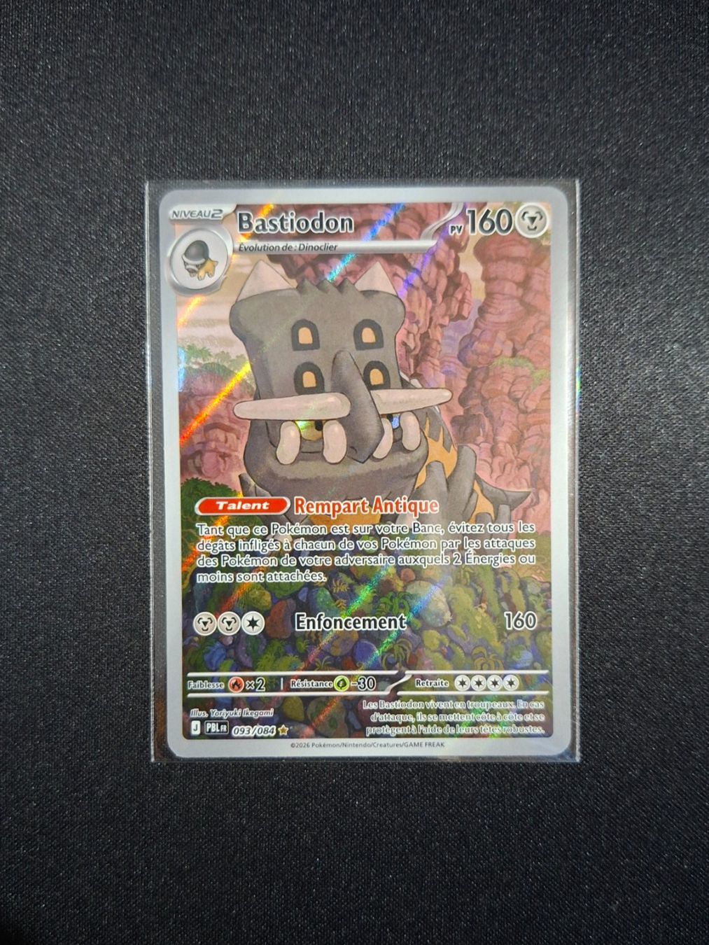 Pokémon Sammelbilder & Trading cards: Pokémon Bastiodon AR 093/084 - FR – Neu (gemäss Beschreibung) aus Valeyres-sous-Rances von gegg