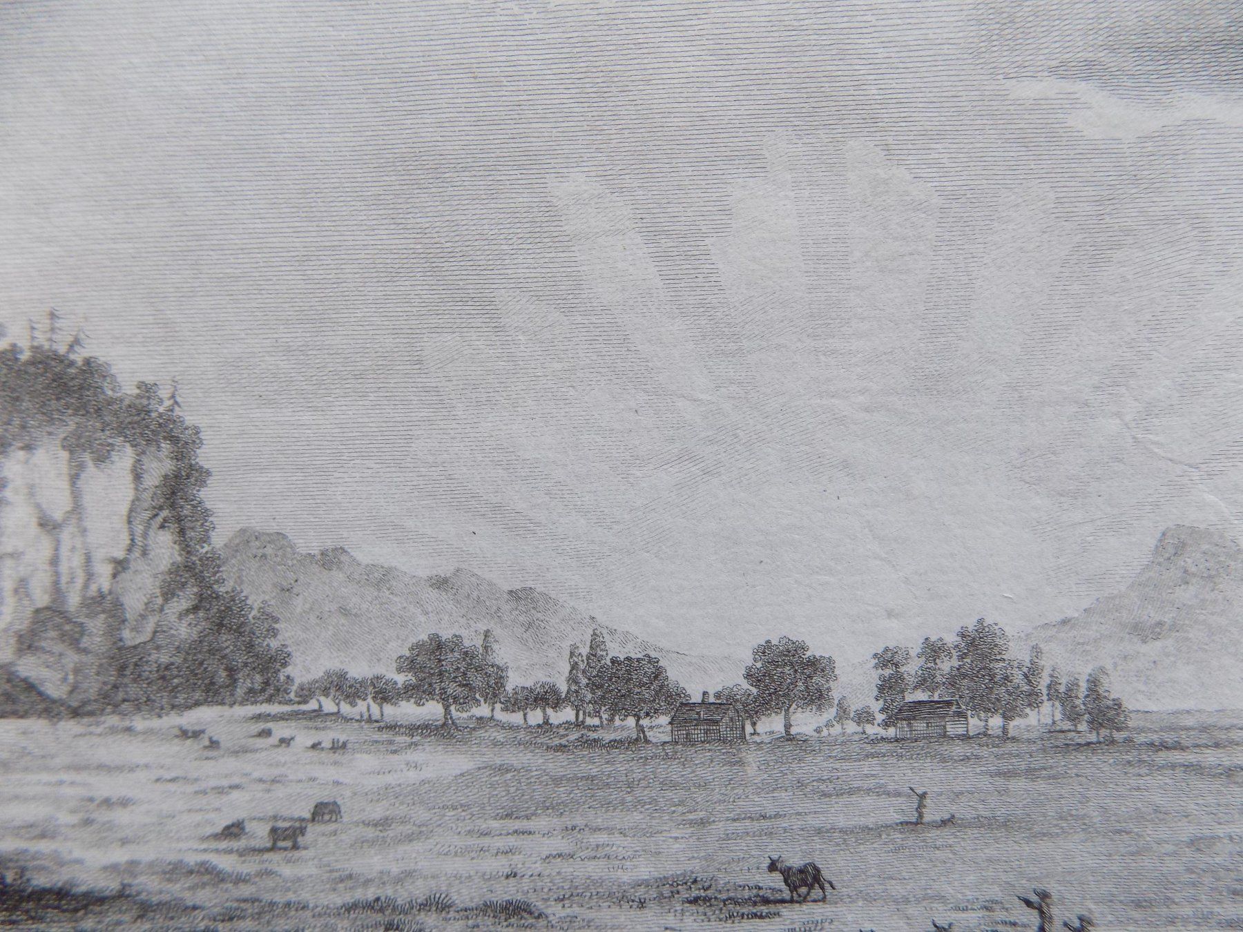 Stiche: Vue de port-Valais Monthey – Gebraucht aus Risch von Rischli15 8