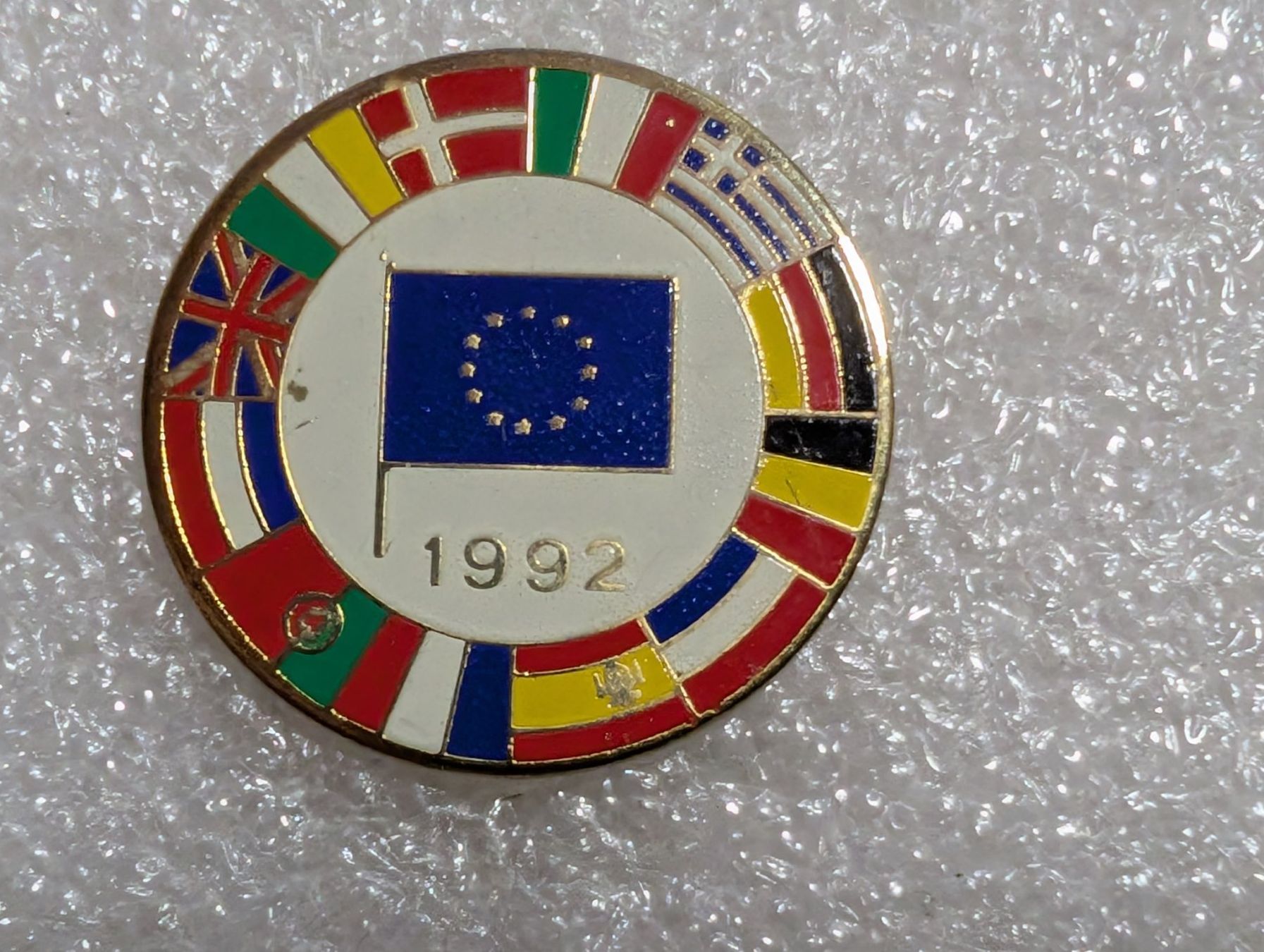 Placchette & Badge: Ansteckpin 265: EU – Usato da Oppligen venduto da Pin-Fall-Shop