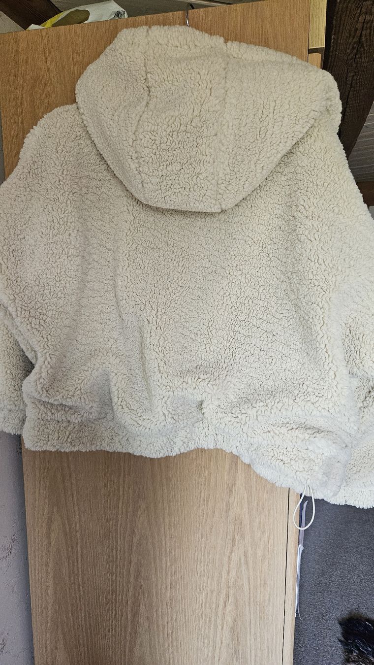 C&A Giacche: Teddyjacke in cream, Grösse 42  – Usato da Lippoldswilen venduto da topmodel62 1