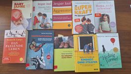 Diverse Erziehungsratgeber: Jesper Juul, Remo H. Largo, ...