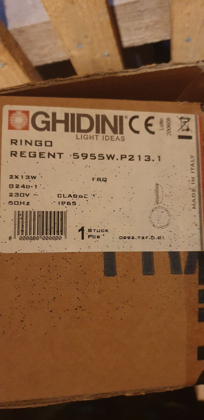 Regent Lampadari & plafoniere: GHIDINI RINGO OUTDOOR Lampen – Nuovo e nell'imballaggio originale da Seftigen venduto da Pantera_nera62 2