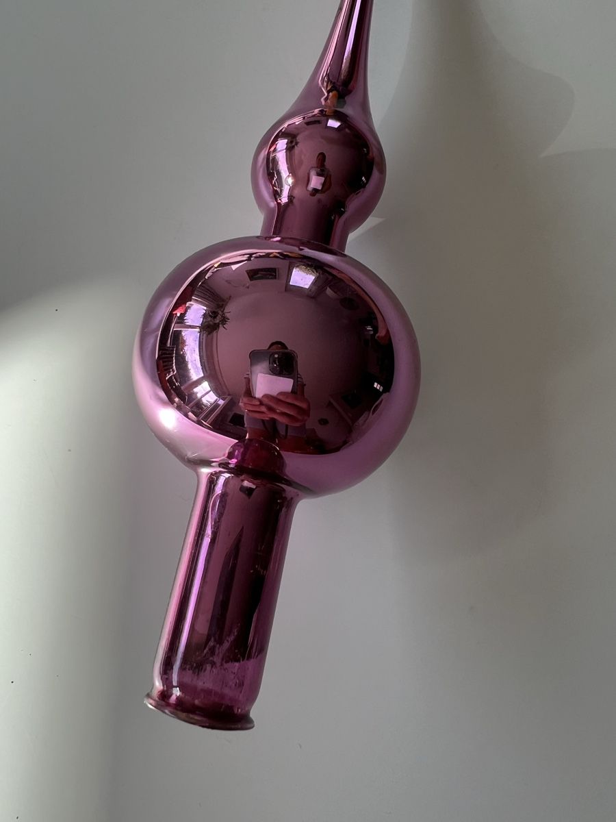 Tutte le decorazioni: Pink Rödentaler Baumspitze  – Usato da Uerikon venduto da Saffagirl 7