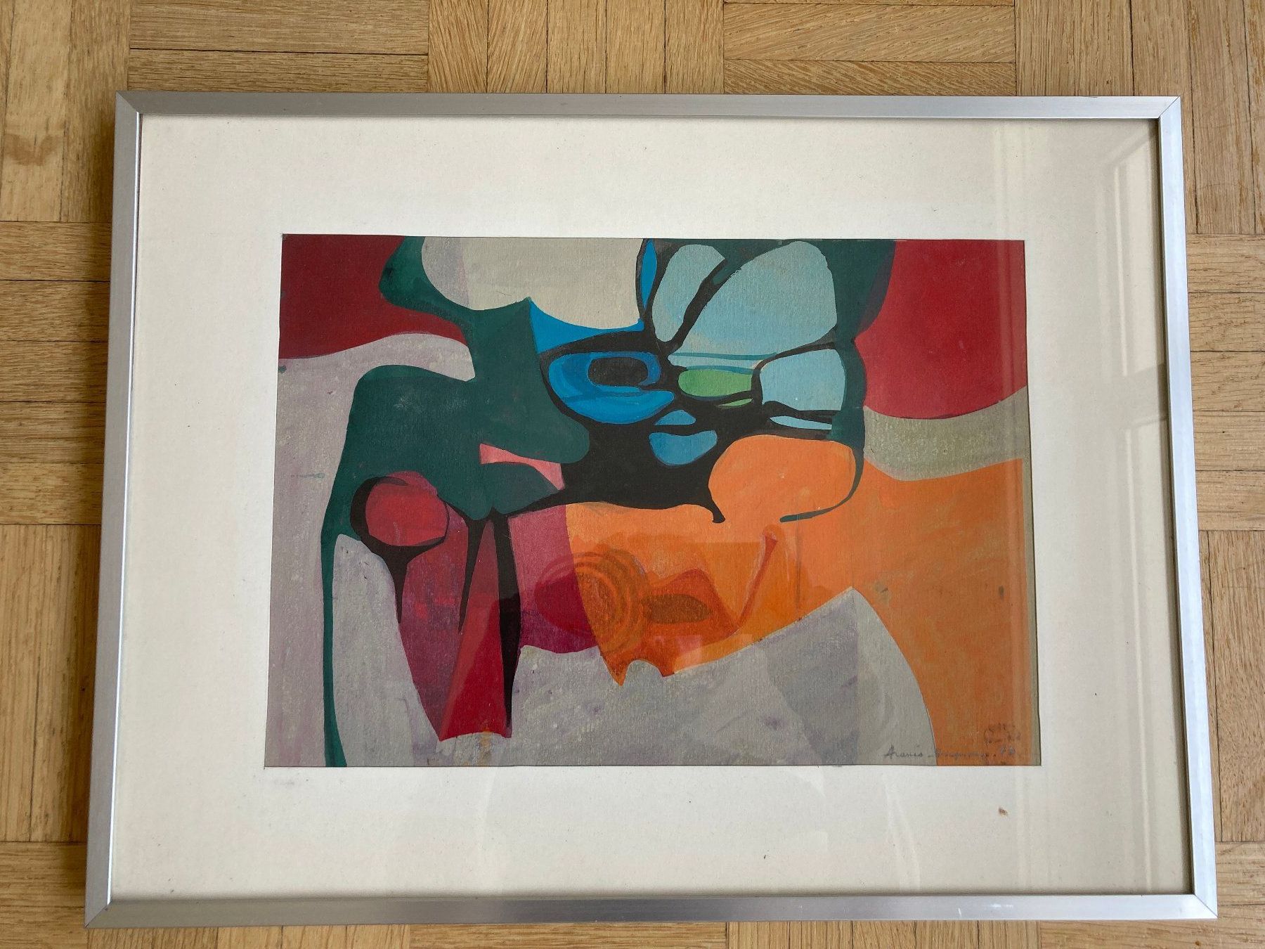 Dipinti: Graciela Aranis-Brignoni, Original, tempera – Usato da Basel venduto da ToniM25 2