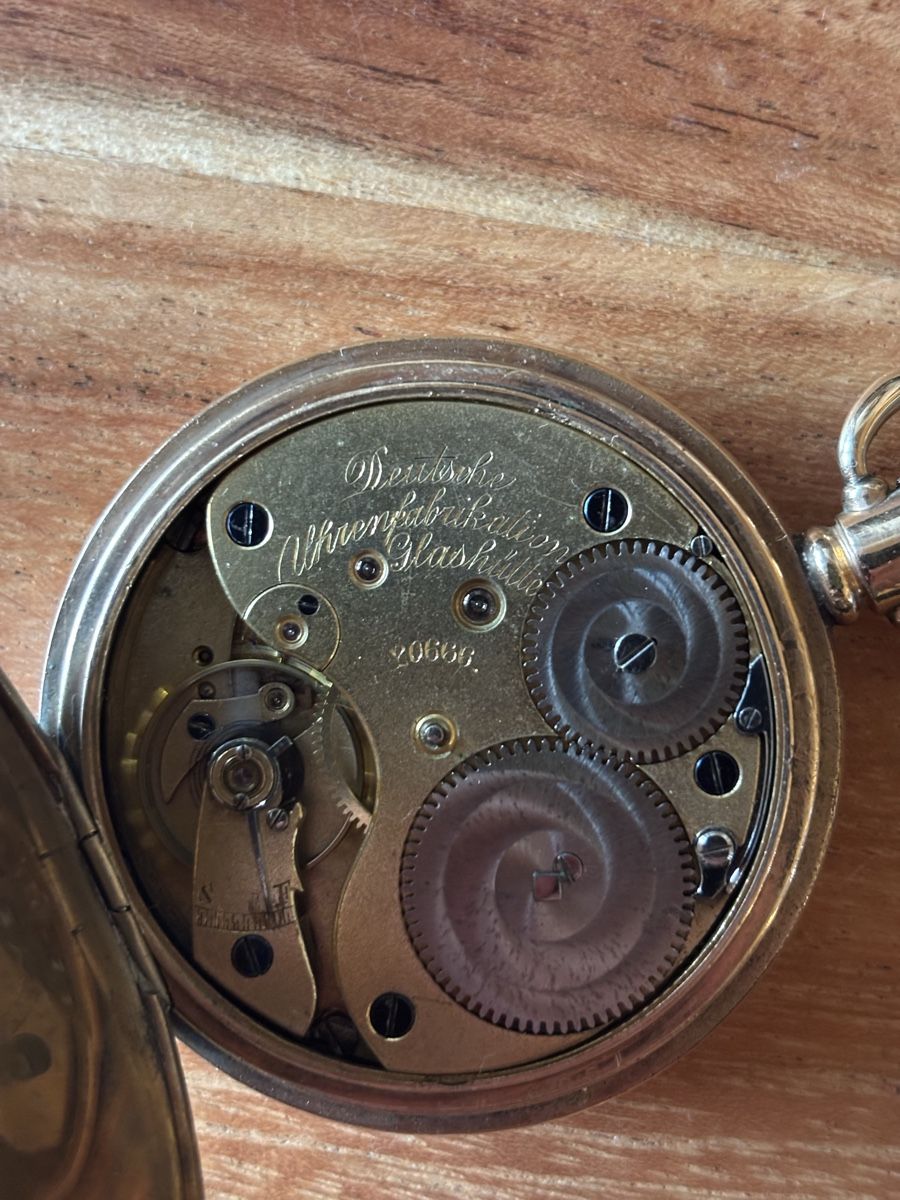 Glashütte Uhren: Glashütte Taschenuhr – Gebraucht aus Rüti b. Büren von CenicAG 6