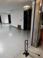 Stehlampe FLOS Metall Glas Höhe 170cm gebraucht
