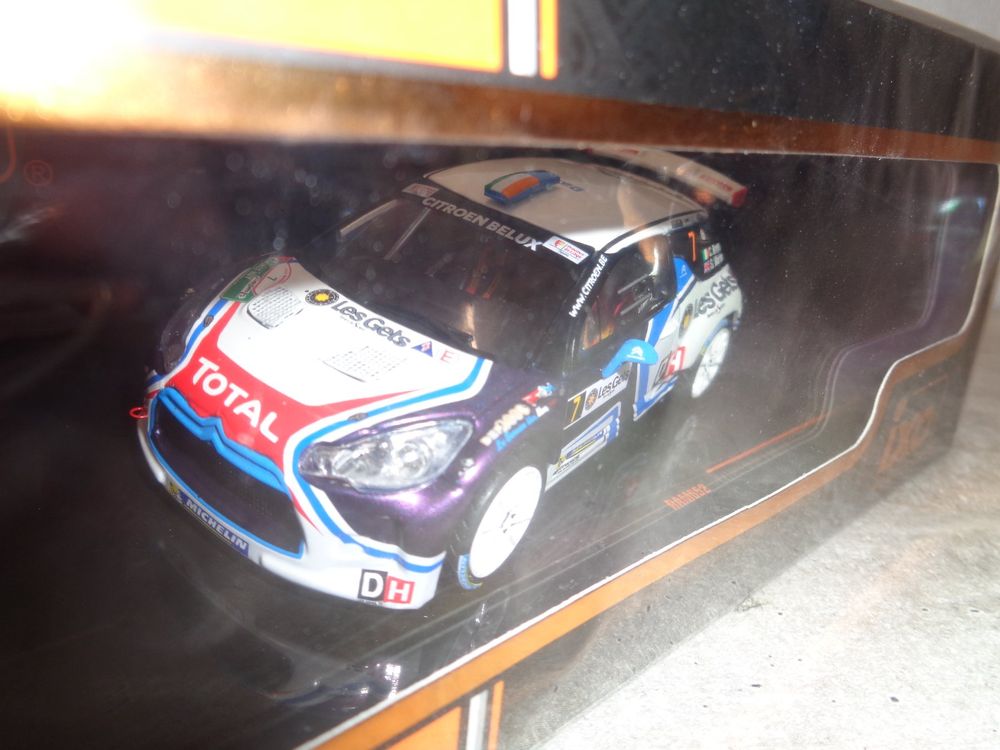 VOITURE SEBASTIEN LOEB 1/43 Citroen Ds3 Wrc Rallye Epernay Champagne
