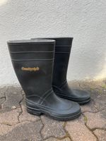 Schwarze Gummistiefel "Countrystyle" - Gr 45