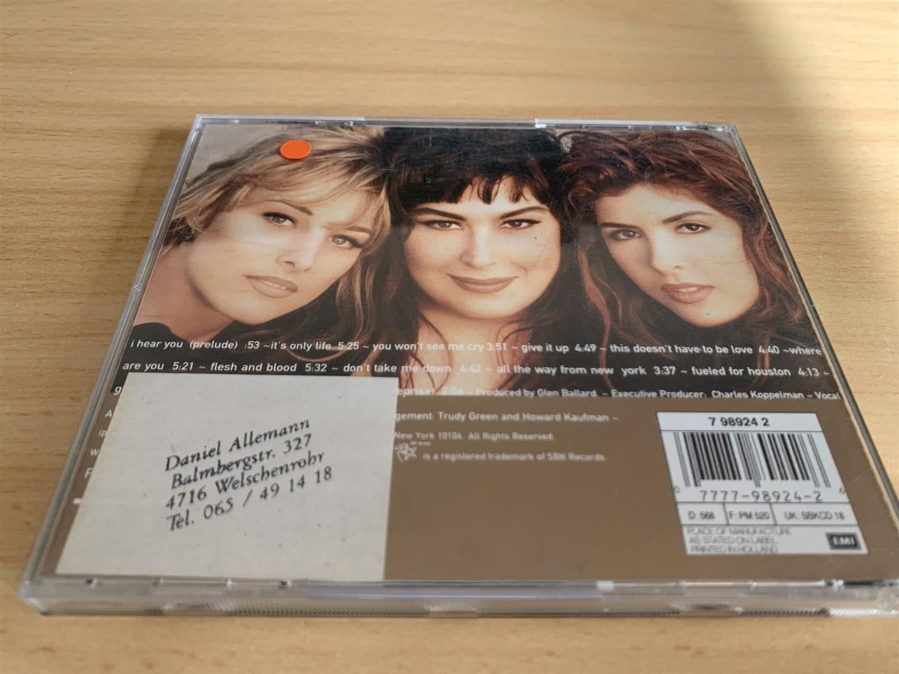 CD: Wilson Phillips – Shadows And Light – Usato da Rikon im Tösstal venduto da Alpenmutz 1