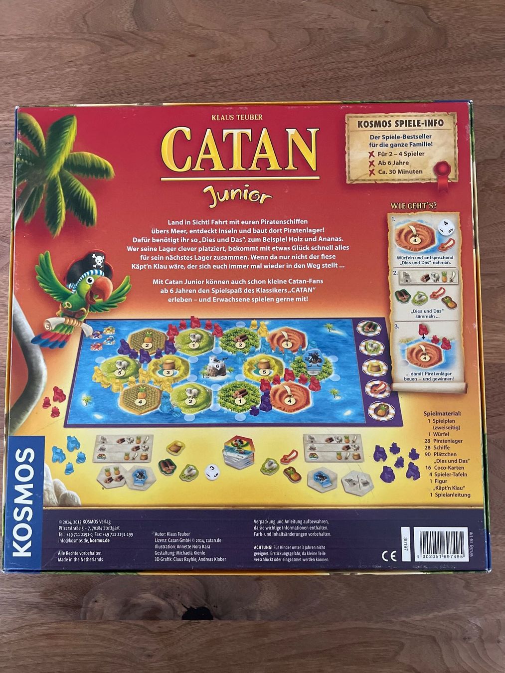 Giochi: Spiel Catan Junior, Kosmos – Usato da Oberuzwil venduto da Coolan 1