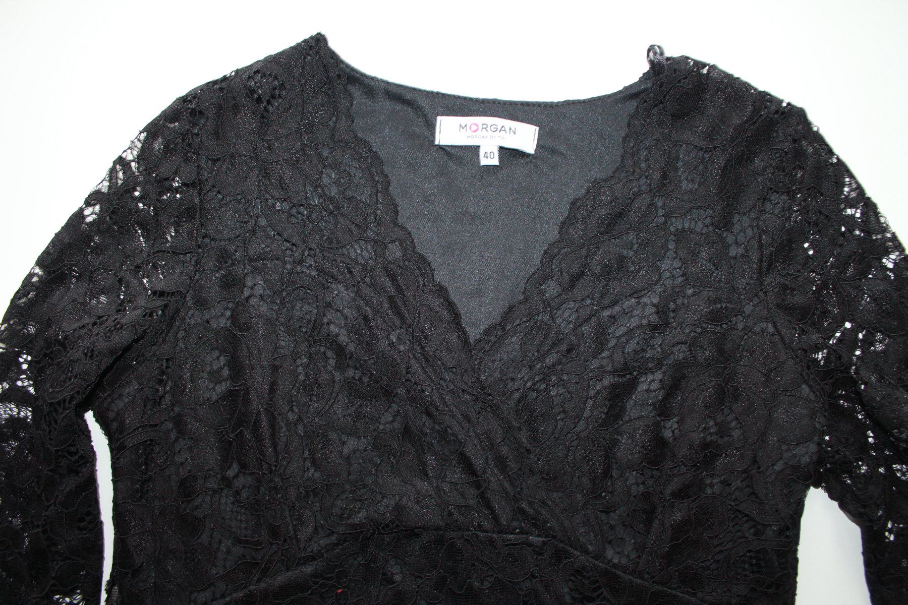 Morgan Kleider: Robe noire en dentelle Morgan t. 40 – Neu (gemäss Beschreibung) aus Peseux von Gilloss 6