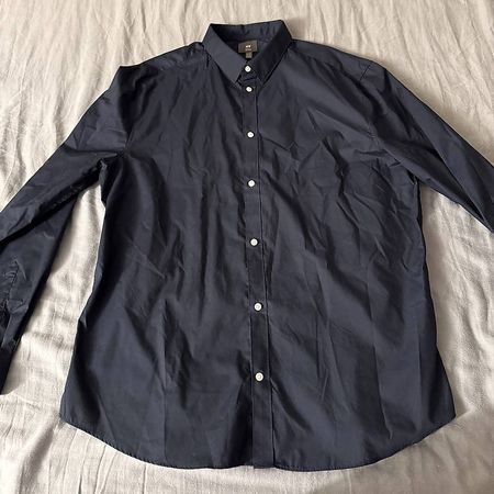 Elegantes Hemd blau