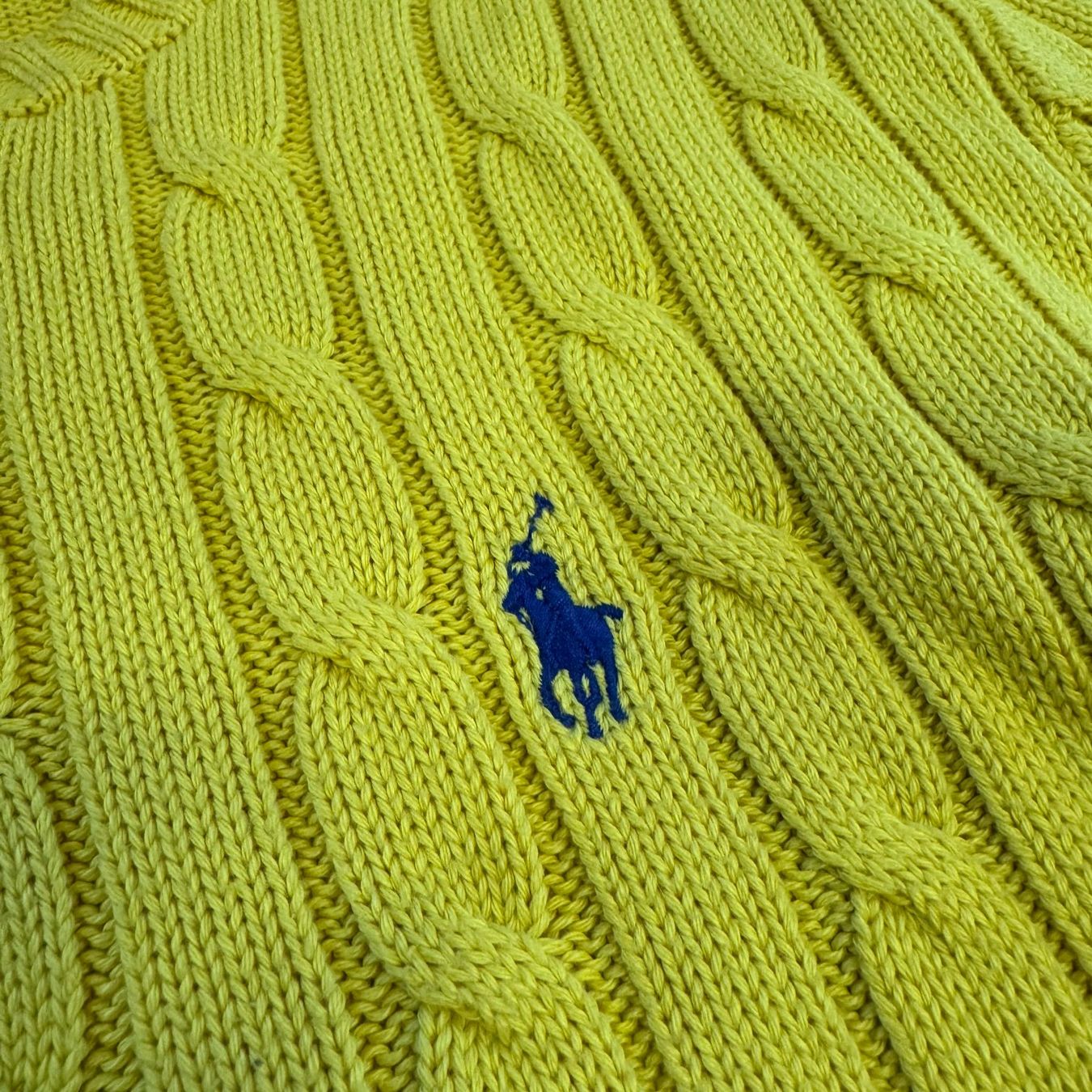 Polo Ralph Lauren Maglioni & Felpe: Polo Ralph Lauren knitted yellow sweatshirt strickpullover – Usato da St. Gallen venduto da sourced_limited 2