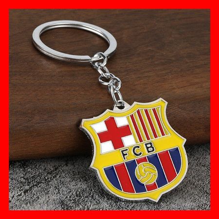 FC Barcelona Schlüsselanhänger Metall Spanien Fussball Messi