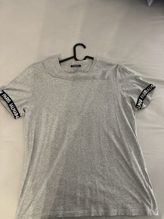 Balmain T-shirt: Balmain T-Shirt (grey) – Usato da Freienbach venduto da casciatoalessandro