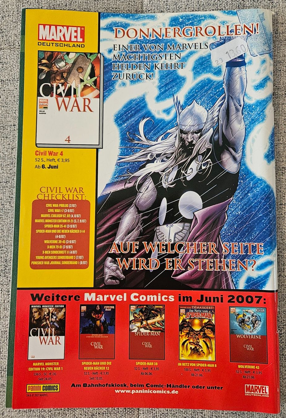 Fumetti: X-Men Sonderheft #12 Erste Klasse 1, Comic, Marvel – Usato da Bellach venduto da RE-NA 3