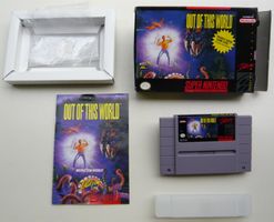 SNES: Out of this World, CIB, Excellent état