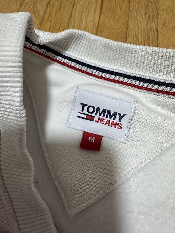 Tommy Hilfiger Maglioni & Felpe: Tommy Jeans Pullover weiss (M) – Usato da Bassersdorf venduto da A.Perez8 2