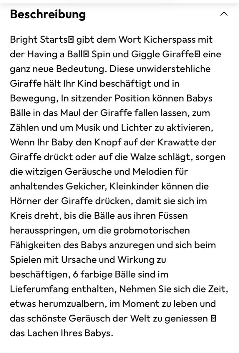 Giocattoli: Spielzeug von Bright Starts – Usato da Niederhasli venduto da sev_d7hq 2