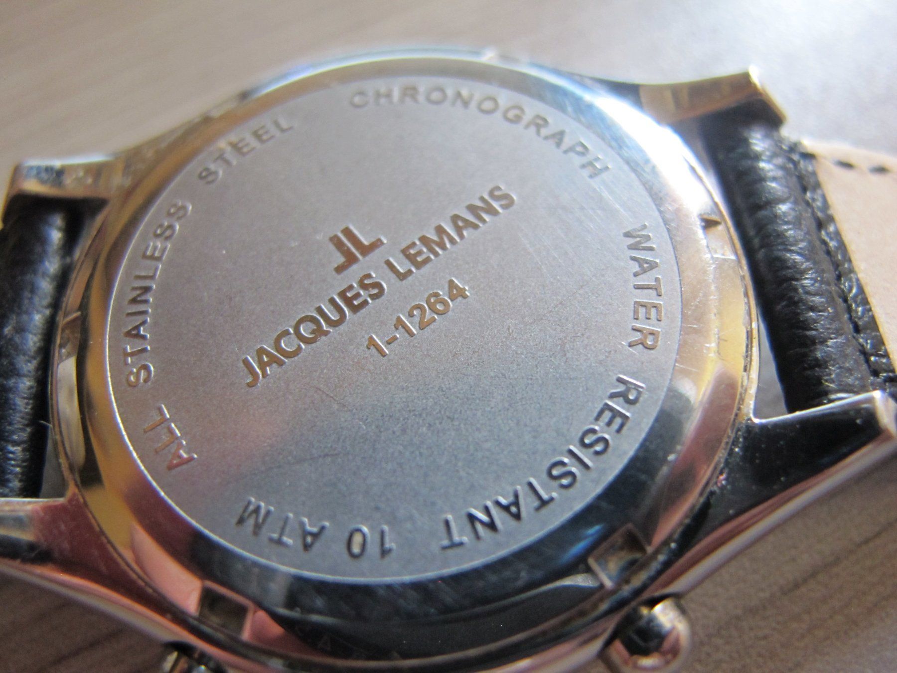 Orologi: Jacques Lemans Chronograph Quartz Herren Läuft Genau – Usato da Altnau venduto da LinaAuktion 5