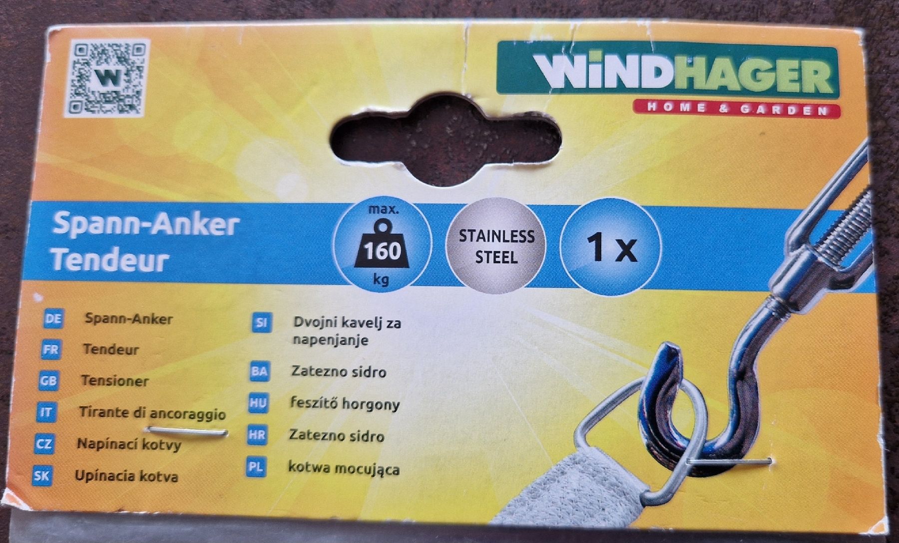 Recinzioni: Windhager Spann Anker – Nuovo e nell'imballaggio originale da Niederwil SO venduto da Albatros59 1