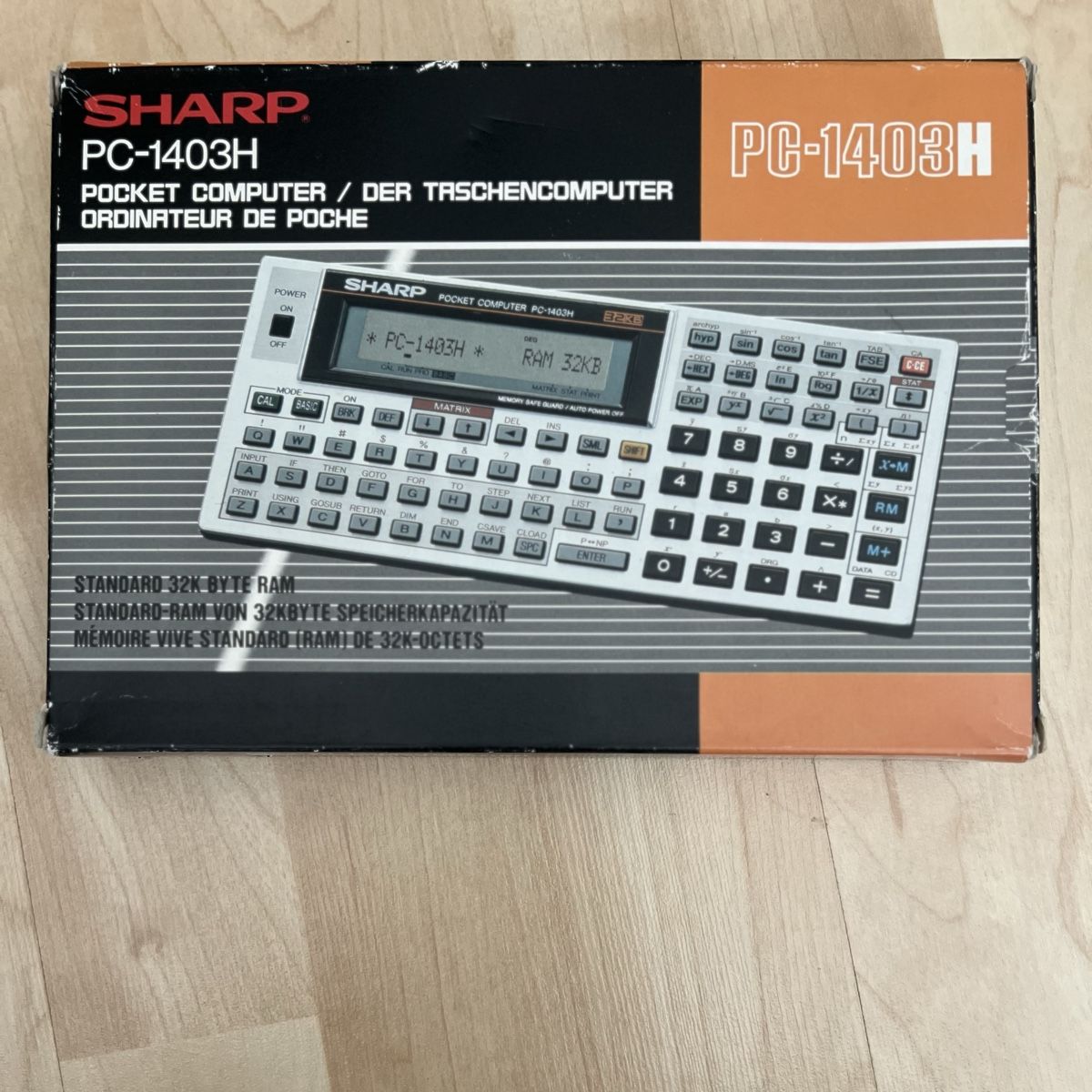 Sharp Taschenrechner: Sharp PC-1403H  – Neu (gemäss Beschreibung) aus Zürich von dav_fv9k