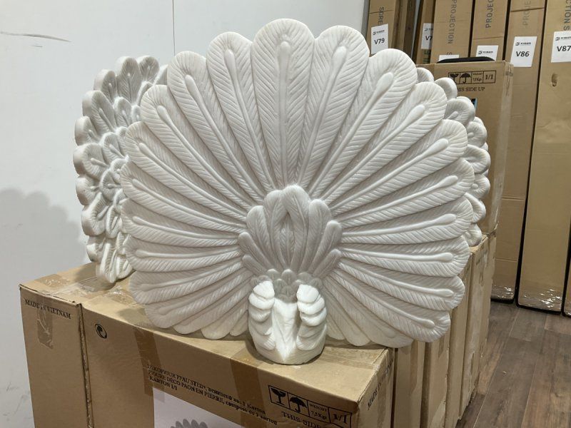 Sculptures & Statues: Dekofigur Pfau aus Stein, Landi – Neuf avec emballage d'origine à Wängi par LiqKojote 1